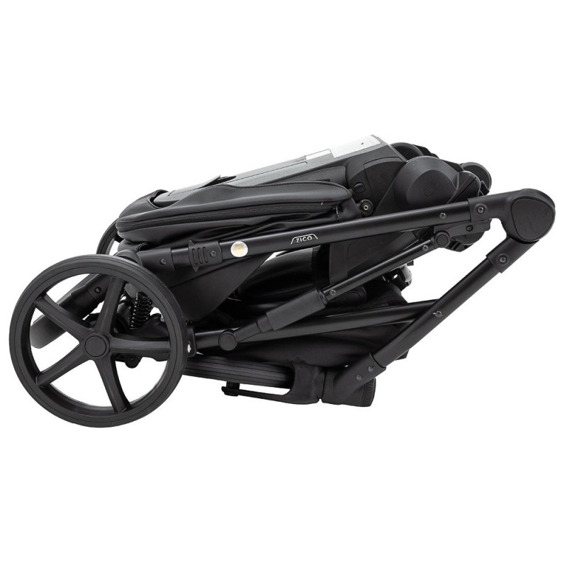Універсальна коляска 2 в 1 Adamex Zico Eco чорний