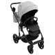 Універсальна коляска 2 в 1 Adamex Zico Eco sa-3 світло-сірий