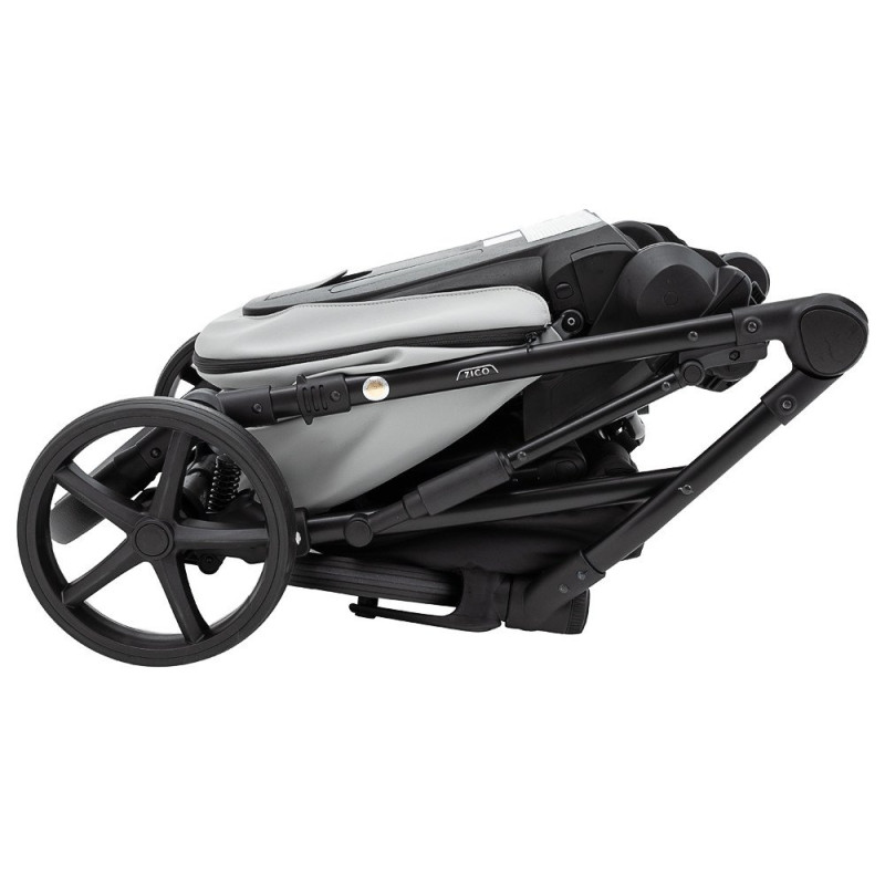 Універсальна коляска 2 в 1 Adamex Zico Eco sa-3 світло-сірий