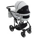 Універсальна коляска 2 в 1 Adamex Zico Eco sa-3 світло-сірий