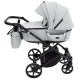 Універсальна коляска 2 в 1 Adamex Zico Eco sa-3 світло-сірий