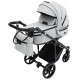 Універсальна коляска 2 в 1 Adamex Zico Eco sa-3 світло-сірий
