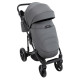 Універсальна коляска 2 в 1 Adamex Zico Eco sa-4 темно-сірий