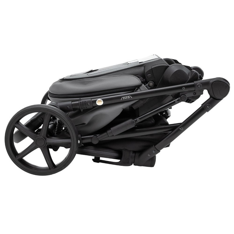 Універсальна коляска 2 в 1 Adamex Zico Eco sa-4 темно-сірий