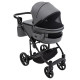 Універсальна коляска 2 в 1 Adamex Zico Eco sa-4 темно-сірий