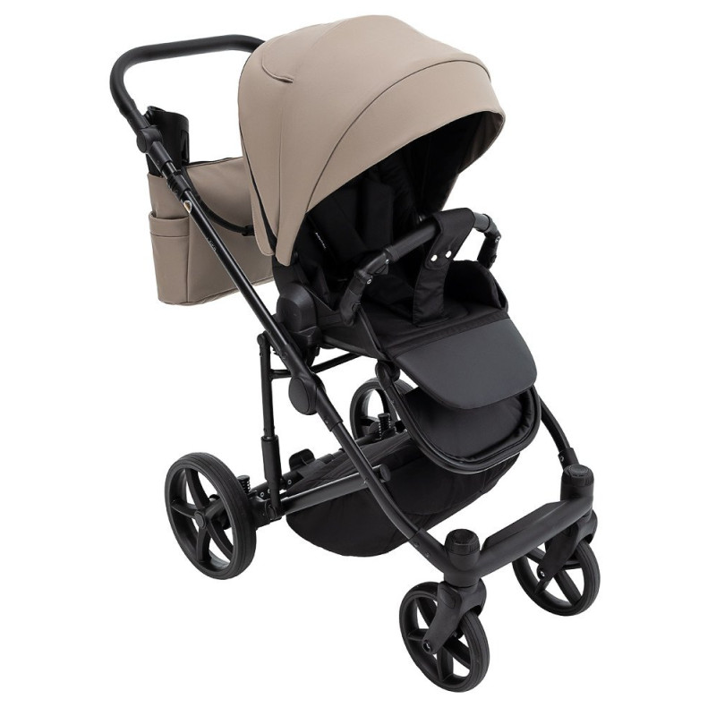 Універсальна коляска 2 в 1 Adamex Zico Eco sa-9 темний капучино