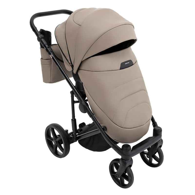 Універсальна коляска 2 в 1 Adamex Zico Eco sa-9 темний капучино