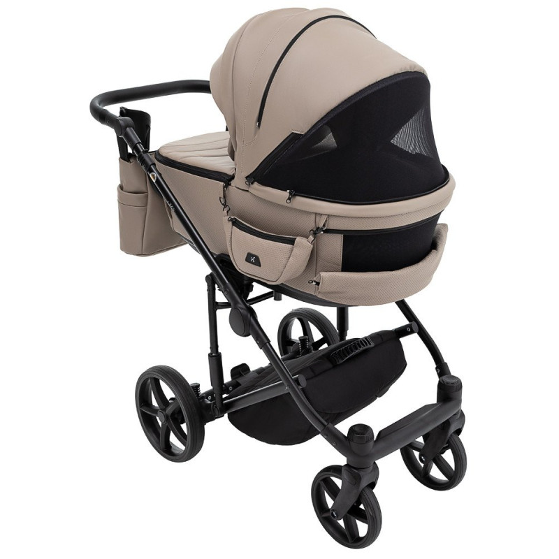 Універсальна коляска 2 в 1 Adamex Zico Eco sa-9 темний капучино