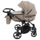 Універсальна коляска 2 в 1 Adamex Zico Eco sa-9 темний капучино
