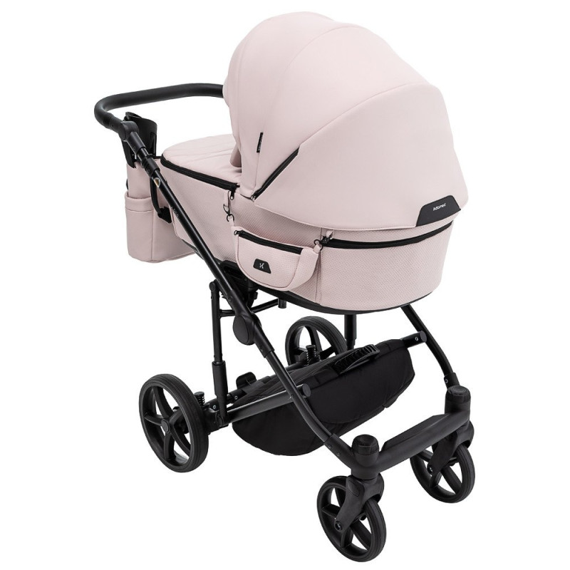 Універсальна коляска 2 в 1 Adamex Zico Eco рожевий пудра