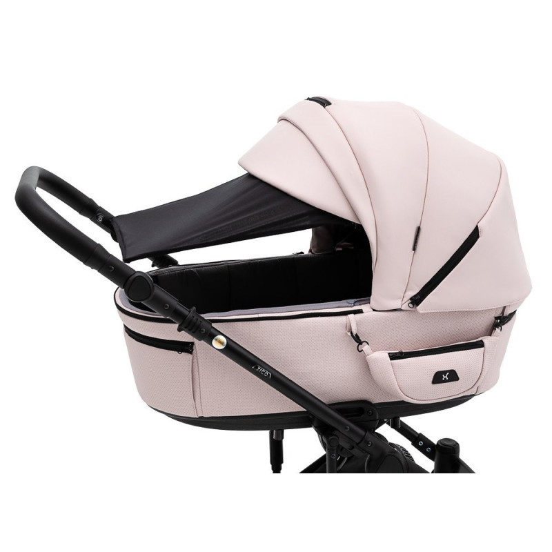 Універсальна коляска 2 в 1 Adamex Zico Eco рожевий пудра