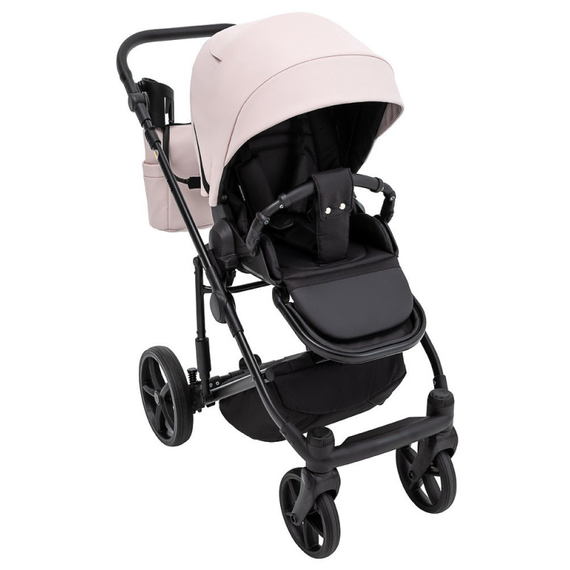 Універсальна коляска 2 в 1 Adamex Zico Eco рожевий пудра