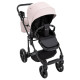 Універсальна коляска 2 в 1 Adamex Zico Eco рожевий пудра