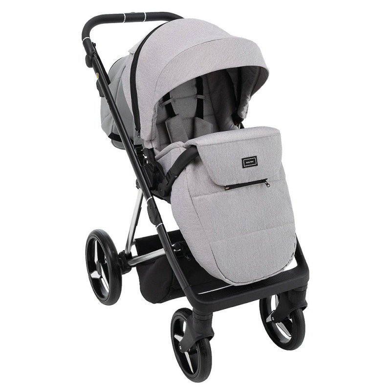 Універсальна коляска 2 в 1 Adamex Blanc Special Edidion сірий