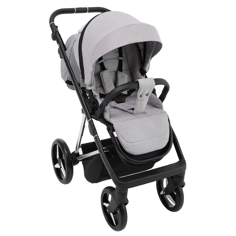 Універсальна коляска 2 в 1 Adamex Blanc Special Edidion сірий