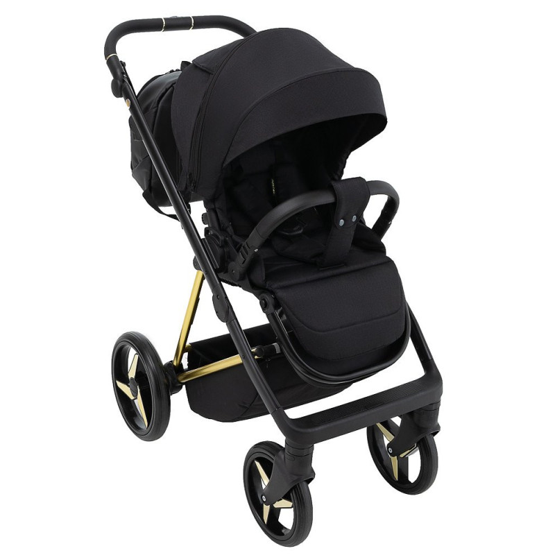 Універсальна коляска 2 в 1 Adamex Blanc Special Edidion ps-699 чорний