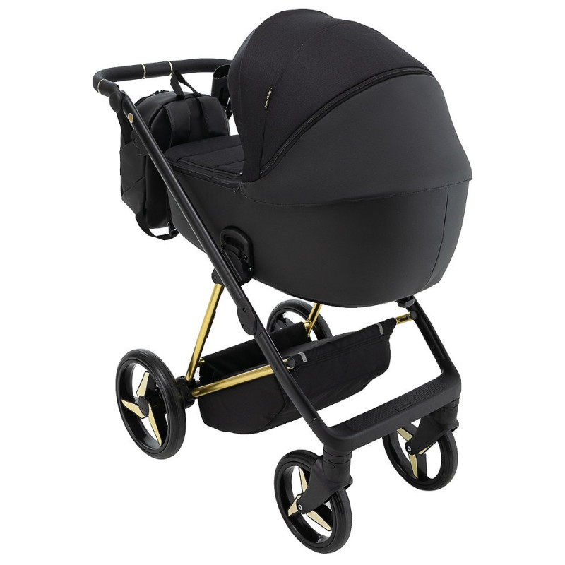 Універсальна коляска 2 в 1 Adamex Blanc Special Edidion ps-699 чорний