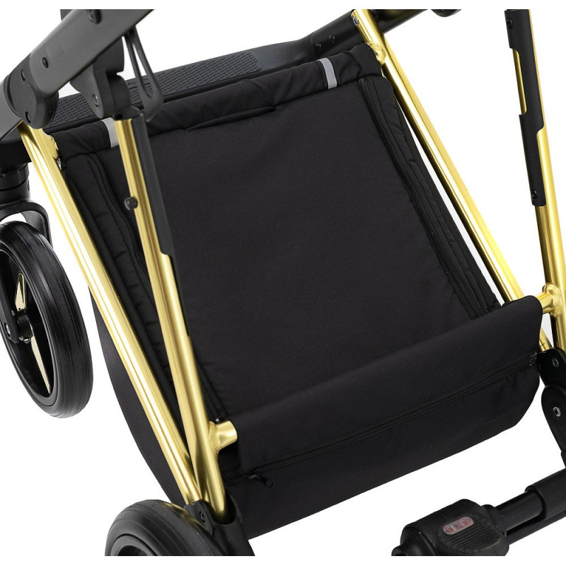 Універсальна коляска 2 в 1 Adamex Blanc Special Edidion ps-699 чорний