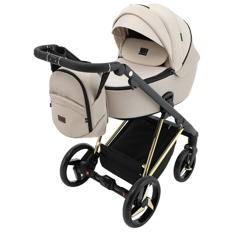 Універсальна коляска 2 в 1 Adamex Blanc Special Edidion ps-802 бежевий