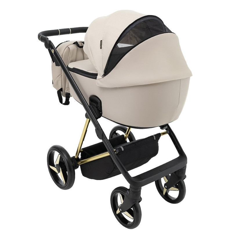 Універсальна коляска 2 в 1 Adamex Blanc Special Edidion ps-802 бежевий
