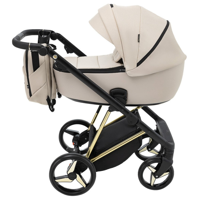 Універсальна коляска 2 в 1 Adamex Blanc Special Edidion ps-802 бежевий