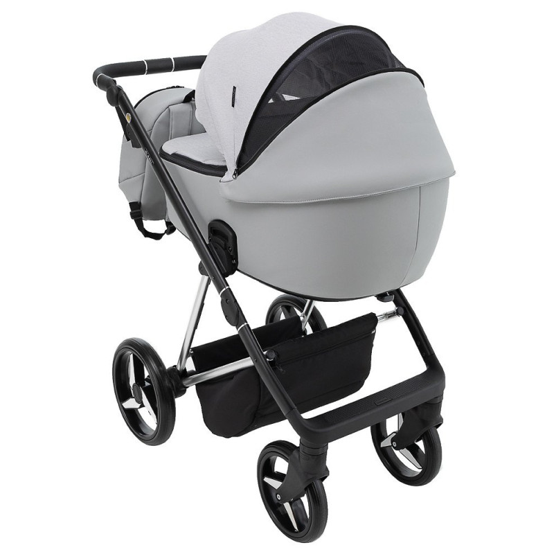 Універсальна коляска 2 в 1 Adamex Blanc Special Edidion ps-723/k світло-сірий