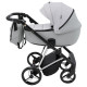 Універсальна коляска 2 в 1 Adamex Blanc Special Edidion ps-723/k світло-сірий