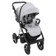 Універсальна коляска 2 в 1 Adamex Blanc Special Edidion ps-723/k світло-сірий