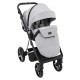 Універсальна коляска 2 в 1 Adamex Blanc Special Edidion ps-723/k світло-сірий