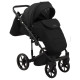 Універсальна коляска 2 в 1 Adamex Porto Light Tip чорний