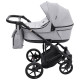 Універсальна коляска 2 в 1 Adamex Locco Tip світло-сірий