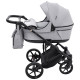 Універсальна коляска 2 в 1 Adamex Locco Tip світло-сірий