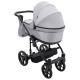 Універсальна коляска 2 в 1 Adamex Locco Tip світло-сірий