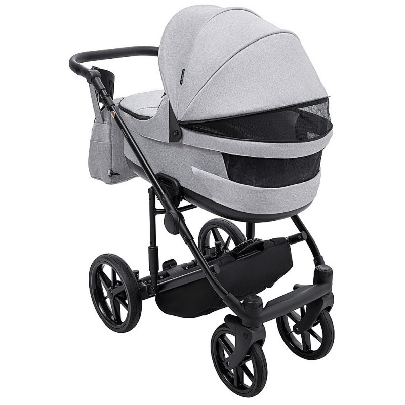 Універсальна коляска 2 в 1 Adamex Locco Tip світло-сірий