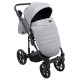Універсальна коляска 2 в 1 Adamex Locco Tip світло-сірий