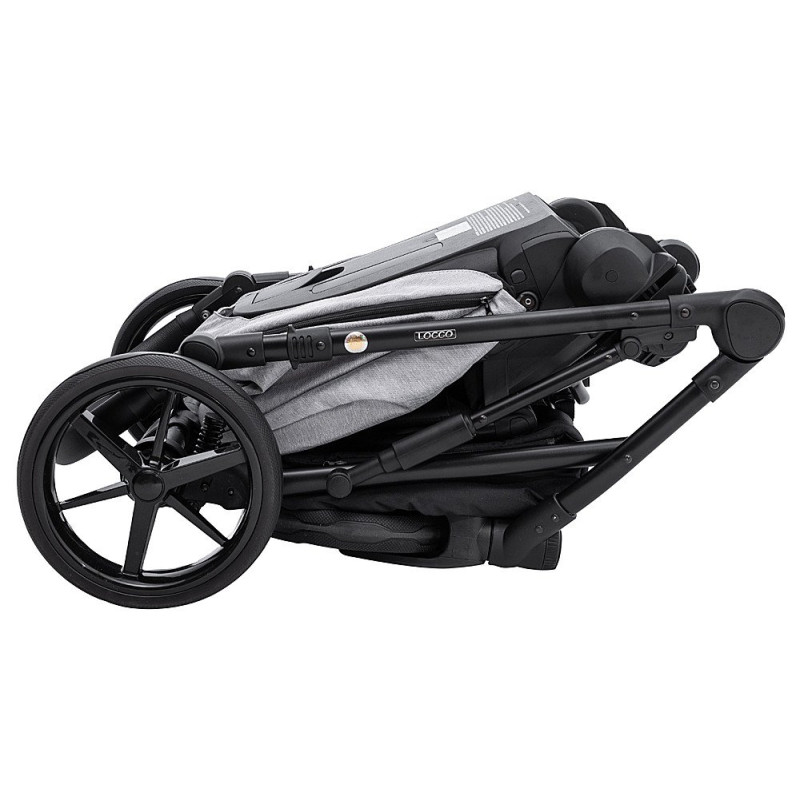 Універсальна коляска 2 в 1 Adamex Locco Tip світло-сірий