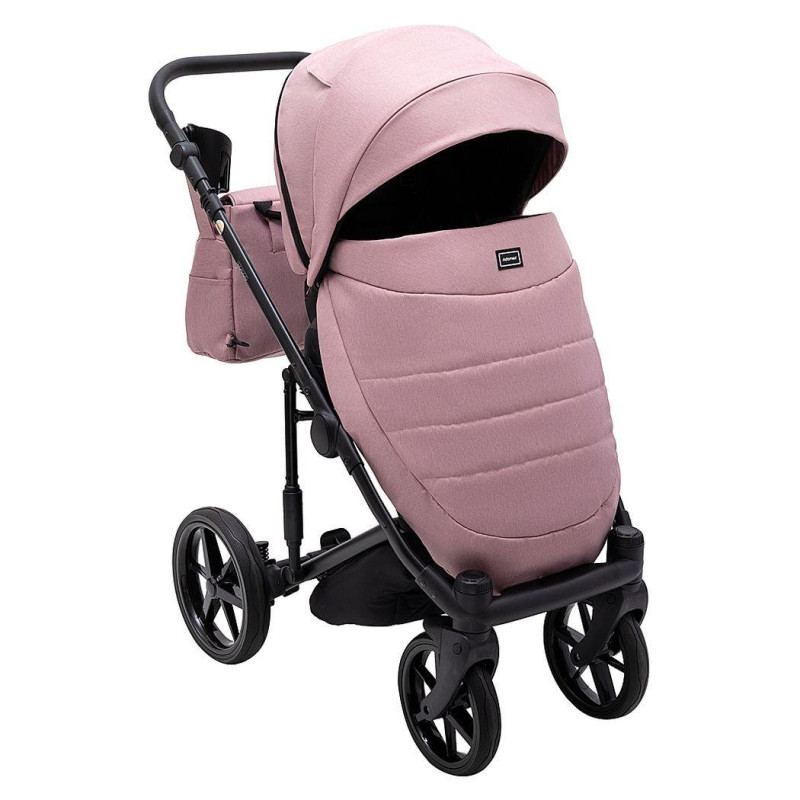 Універсальна коляска 2 в 1 Adamex Locco Tip рожевий