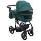 Універсальна коляска 2 в 1 Adamex Locco Tip tk-52 темно-зелений