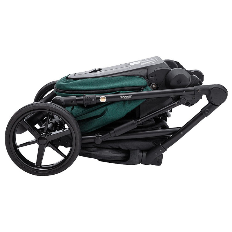Універсальна коляска 2 в 1 Adamex Locco Tip tk-52 темно-зелений