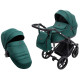 Універсальна коляска 2 в 1 Adamex Locco Tip tk-52 темно-зелений