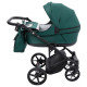 Універсальна коляска 2 в 1 Adamex Locco Tip tk-52 темно-зелений