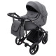 Універсальна коляска 2 в 1 Adamex Locco Tip tk-57 графіт