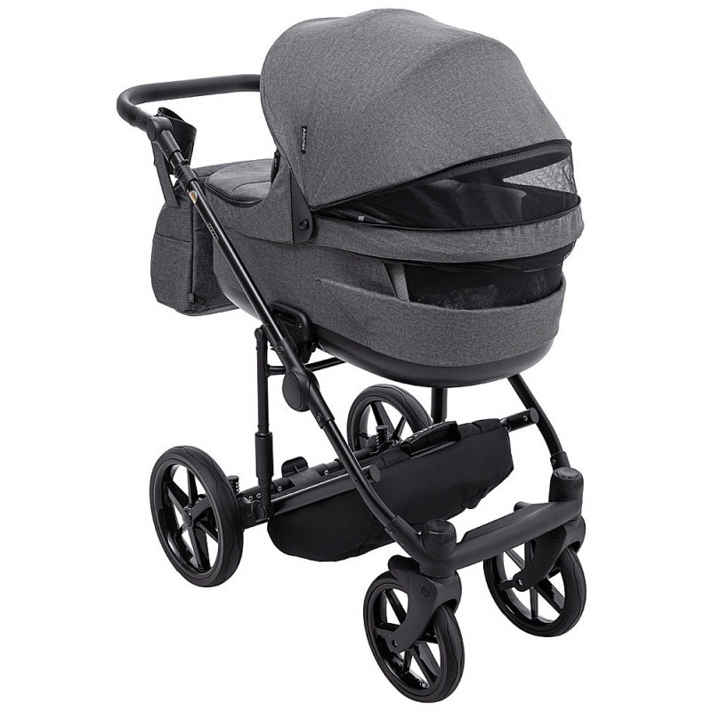 Універсальна коляска 2 в 1 Adamex Locco Tip tk-57 графіт