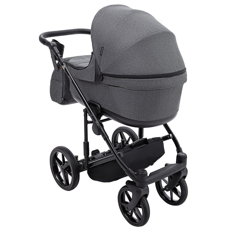 Універсальна коляска 2 в 1 Adamex Locco Tip tk-57 графіт