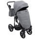 Універсальна коляска 2 в 1 Adamex Locco Tip темно-сірий