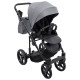 Універсальна коляска 2 в 1 Adamex Locco Tip темно-сірий