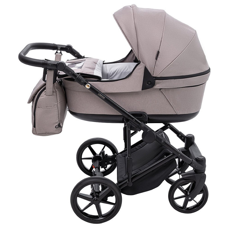 Універсальна коляска 2 в 1 Adamex Locco Tip tk-72 капучино