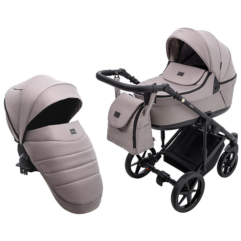 Універсальна коляска 2 в 1 Adamex Locco Tip tk-72 капучино