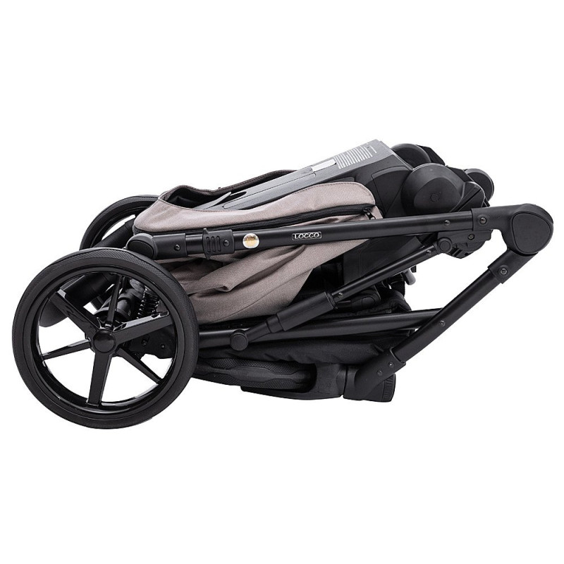 Універсальна коляска 2 в 1 Adamex Locco Tip tk-72 капучино