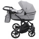 Універсальна коляска 2 в 1 Adamex Locco Tip tk-83 сірий